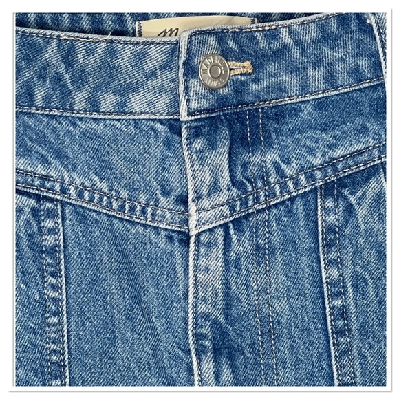 Madewell Jeans Madewell Baggy Pleated Tapered Jeans In Springdale